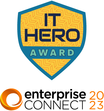 IT Hero Award Logo for Enterprise Connect 2023