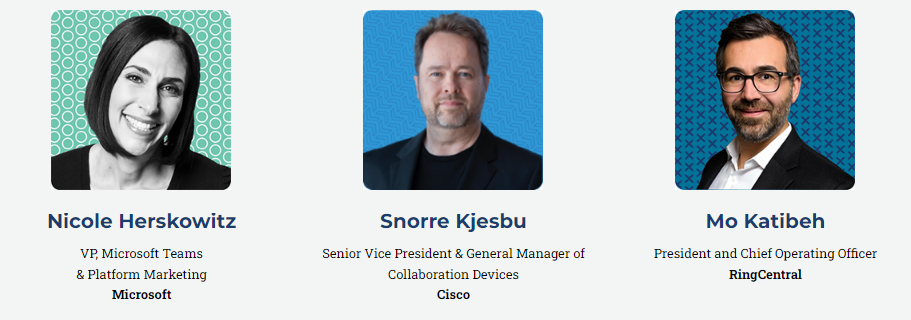 2023 Enterprise Connect Keynote Speakers from Microsoft, Cisco, RingCentral