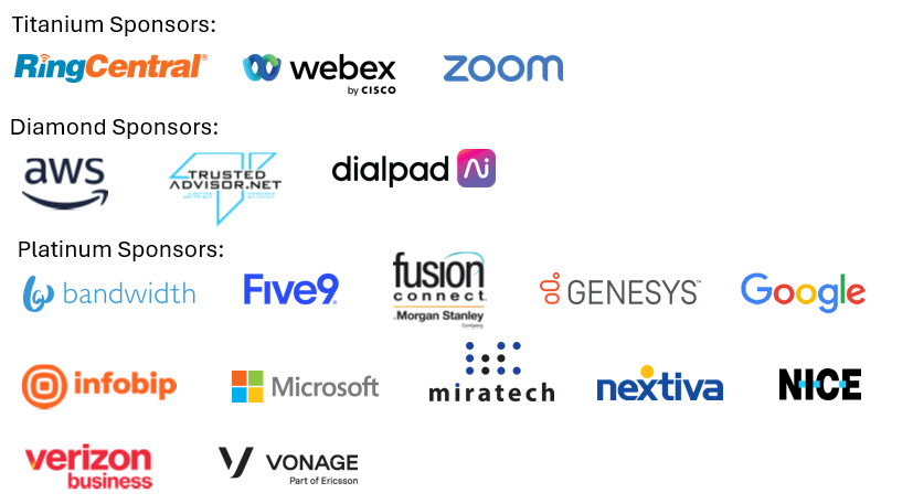 Enterprise Connect 2025 Sponsors