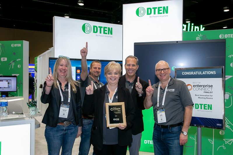 Best Innovation for Meeting Rooms DTEN at Enterprise Connect